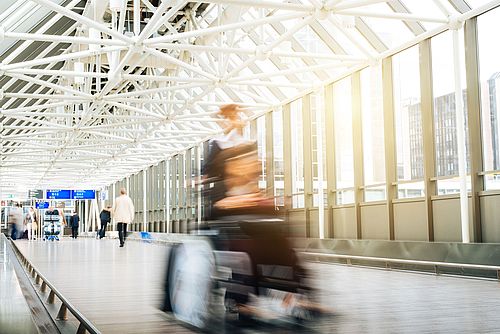 Informationen für Besucher mit eingeschränkter Mobilität