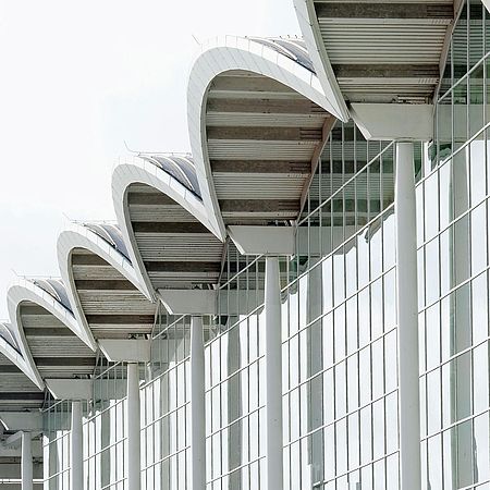 Hamburg Messe: Fassadenansicht