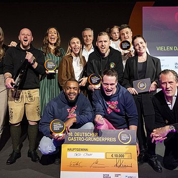 Deutscher Gastro-Gründerpreis 2025 Gruppenfoto